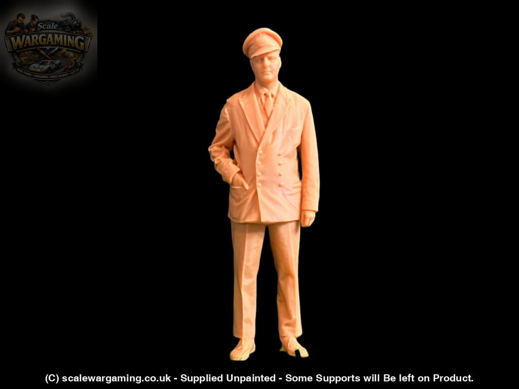 S3Ds0059 Ww2 Customs Officer Figure