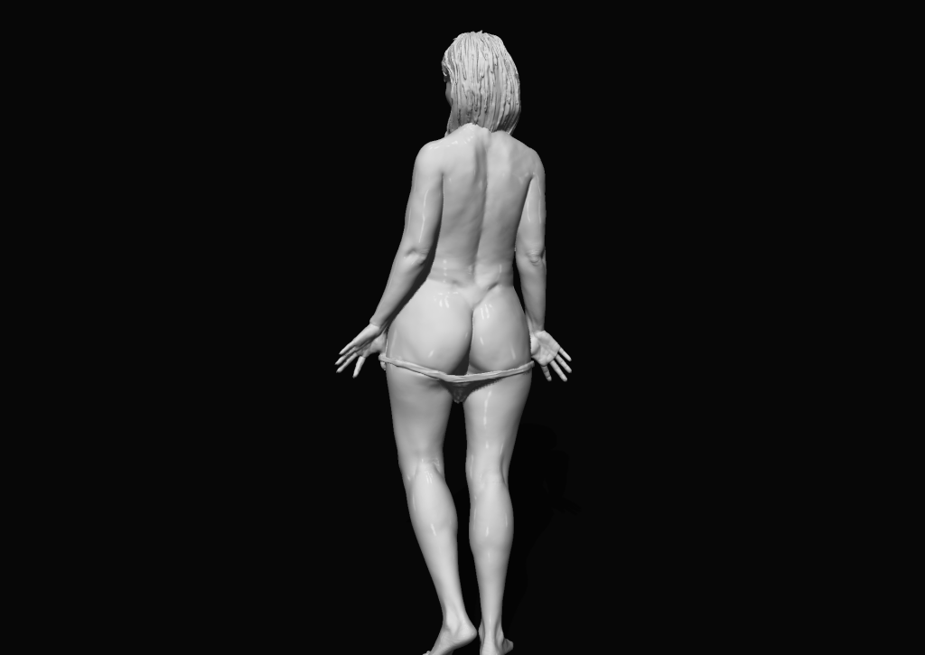 MM733 Carrie nude female figurine Figure