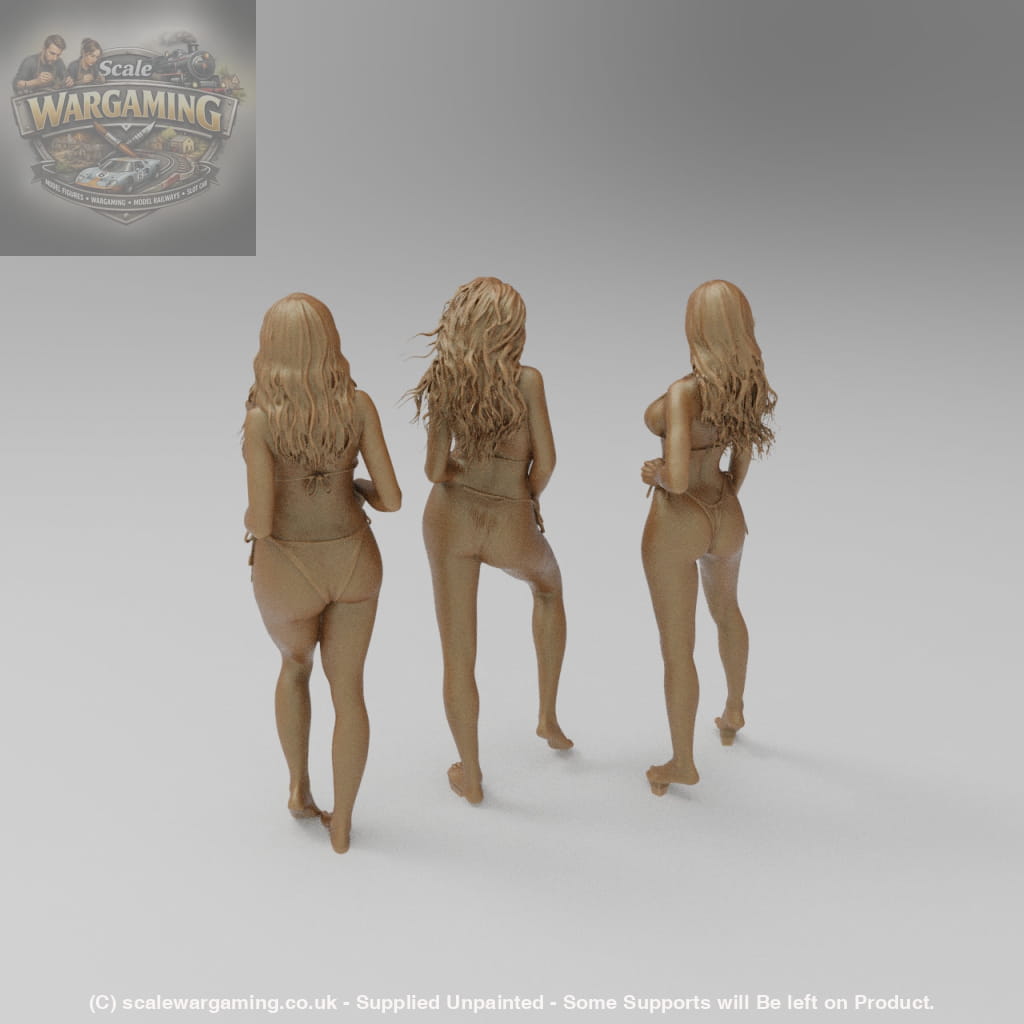 SW3050 3 Bikini Girls - Figure