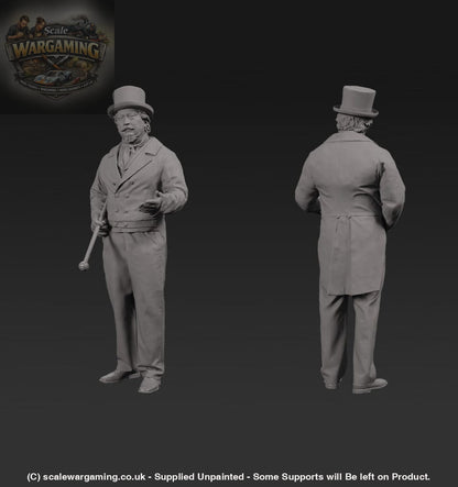 132s-0107 Victorian Male Figure