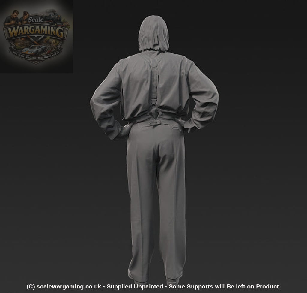 132s-0121 1900’s Smart Male Figure