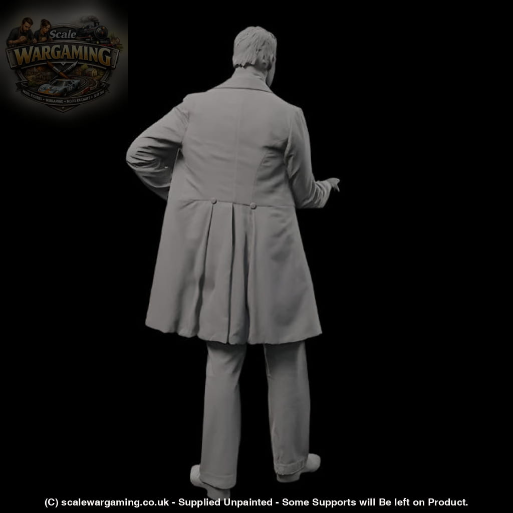 132s-0122 Elegant 1900’s Male Figure