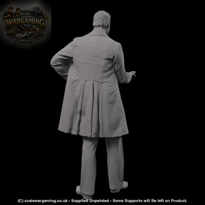 132s-0122 Elegant 1900’s Male Figure