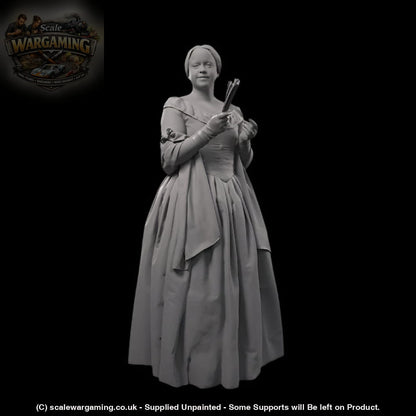 132s-0125 Elegant 1900’s Lady Figure