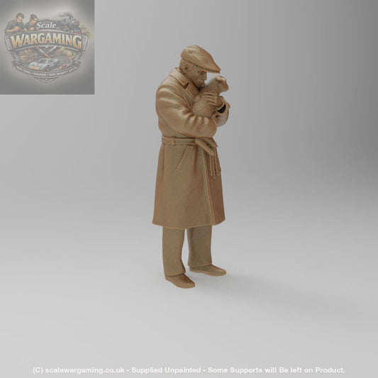 SW8013 Farmer with Lamb in Arms - Figure