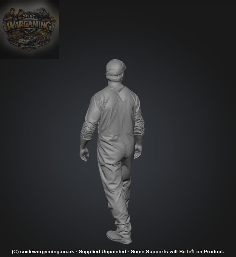 SW9250 Fred the Farmer in Waterproof Bib - Figure