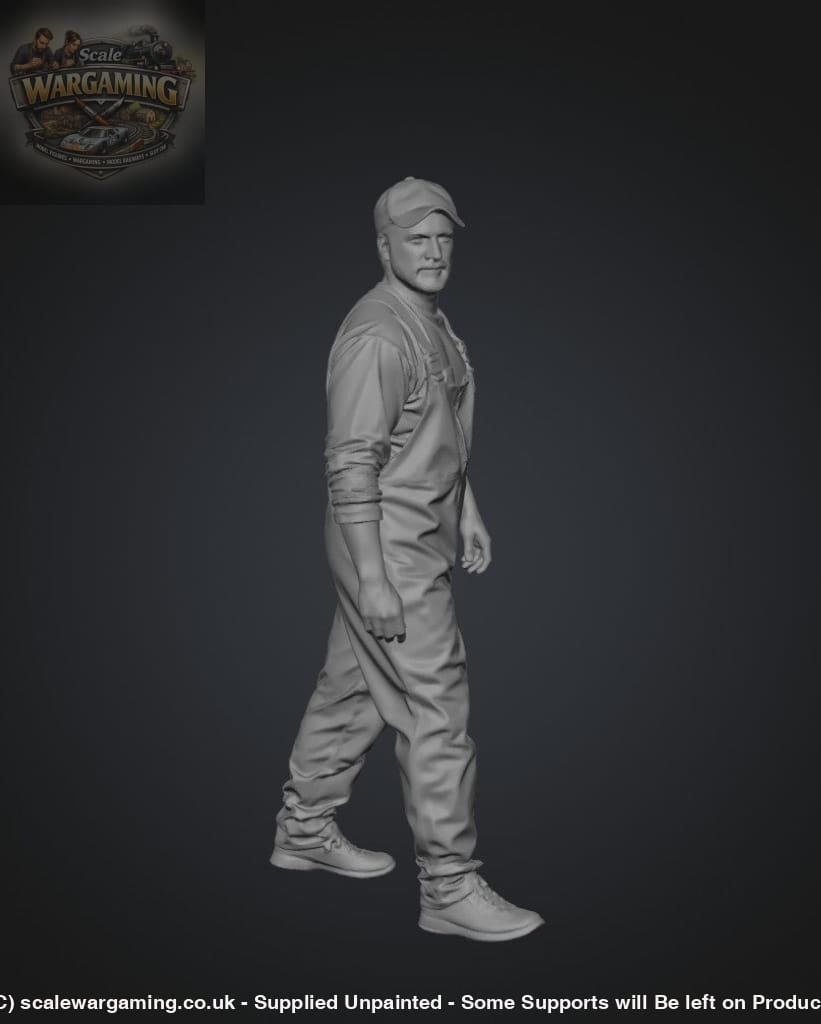SW9250 Fred the Farmer in Waterproof Bib - Figure