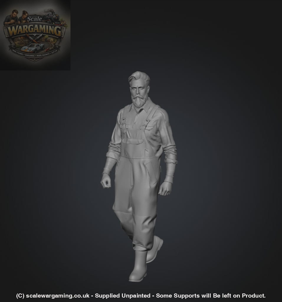 SW9251 Dave the Farmer in Waterproof Bib - Figure