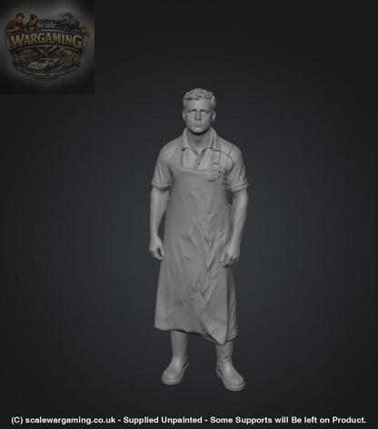 SW9254 Farmer ready for Milking - Figure